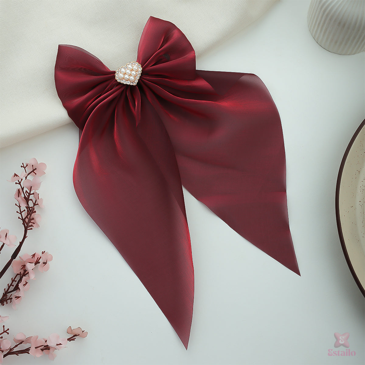 HeartBelle Bow Clip