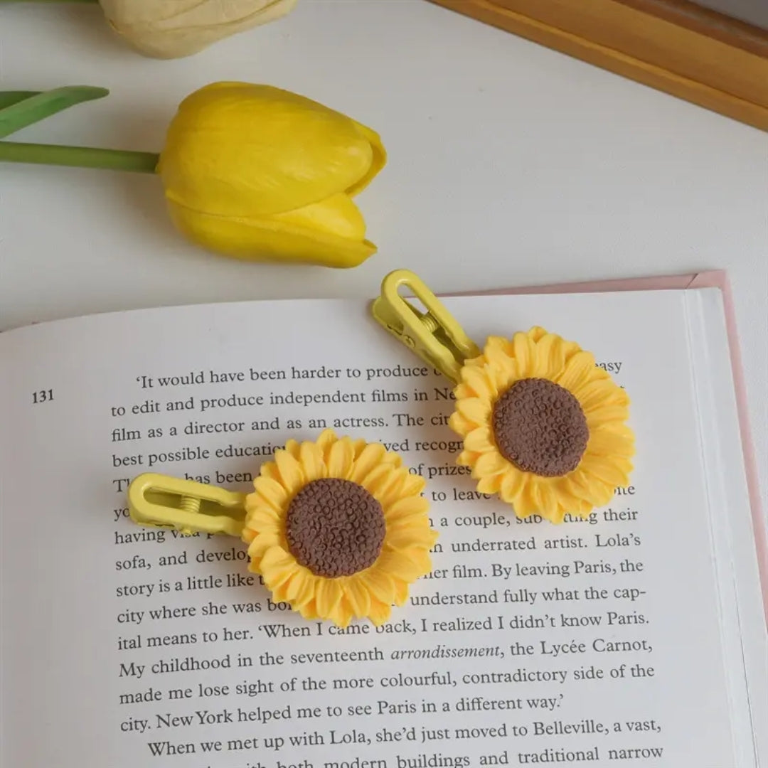 Sunny Sunflower Clip (pack of 1)
