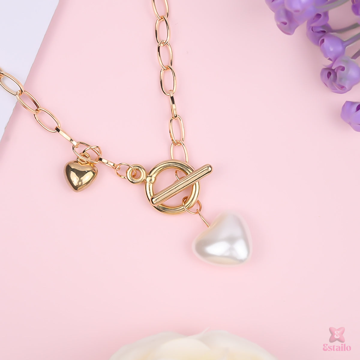 Ivory Little Heart Necklace