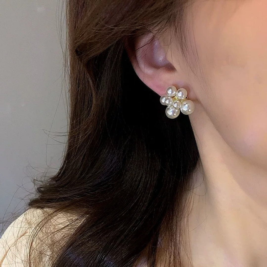 Pearl Posy Earrings