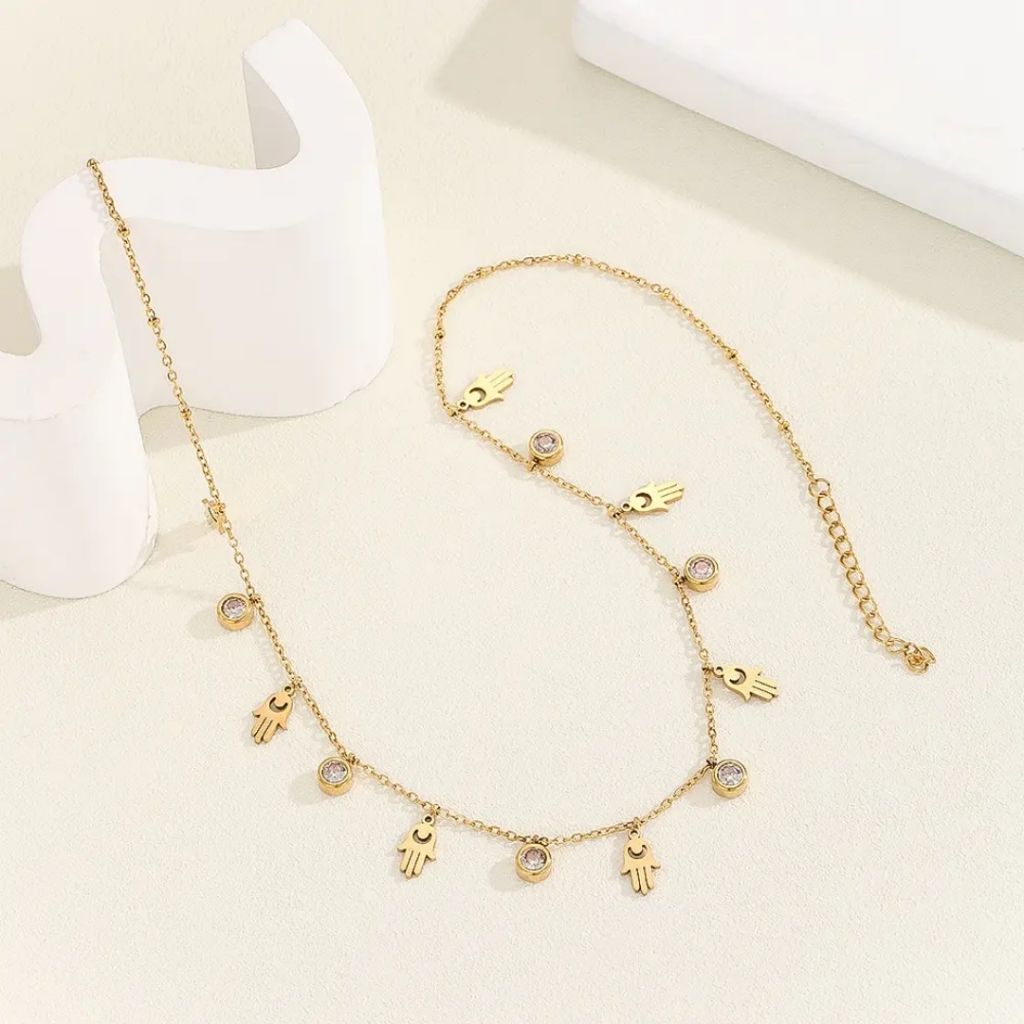 Hamsa Talisman Necklace