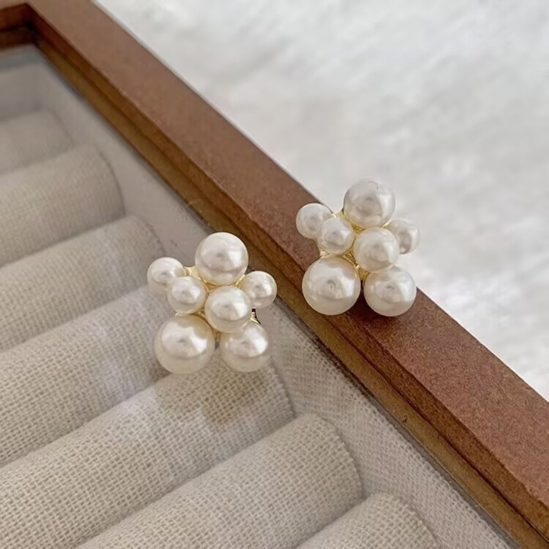Pearl Posy Earrings