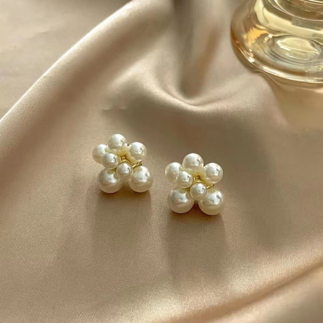 Pearl Posy Earrings