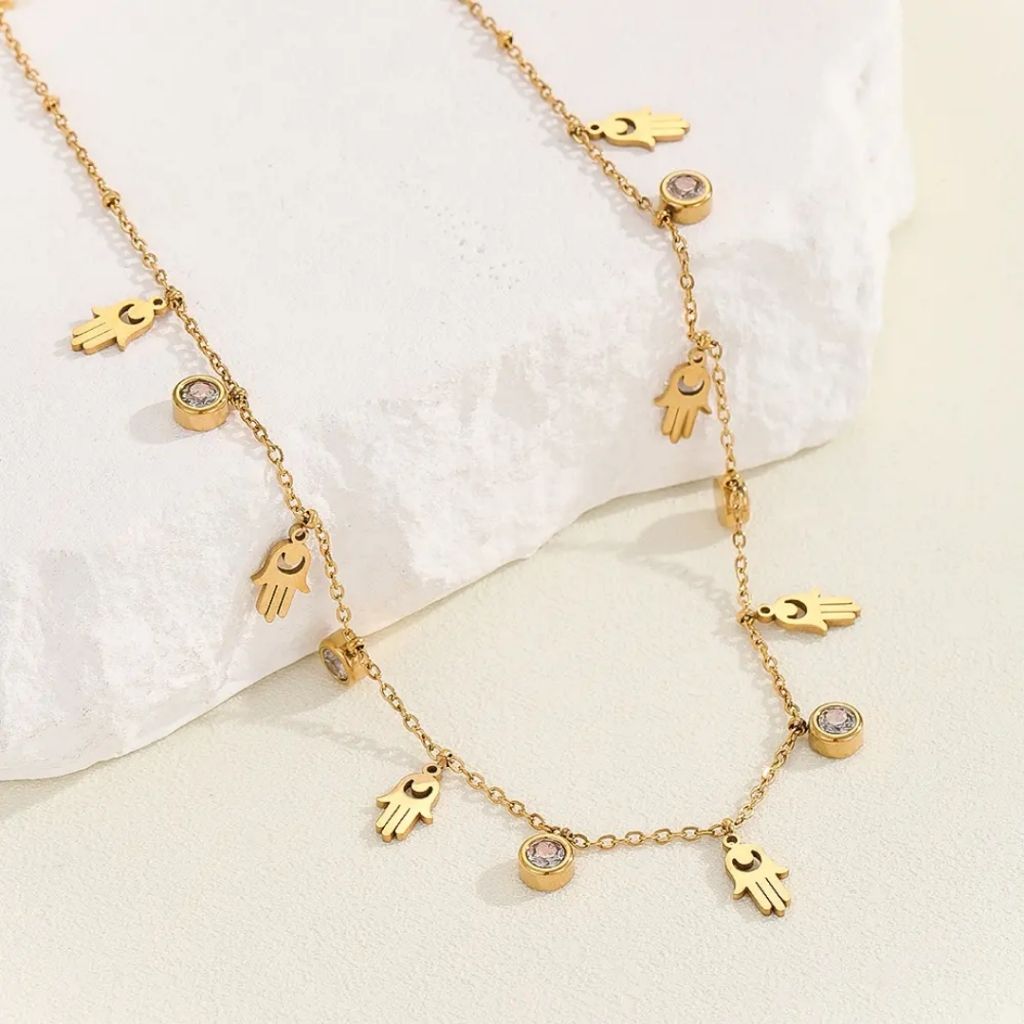 Hamsa Talisman Necklace