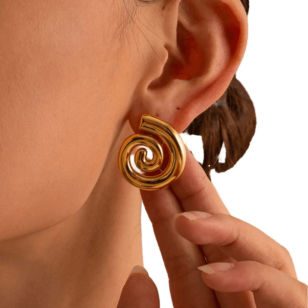 Jalebi Love Earrings