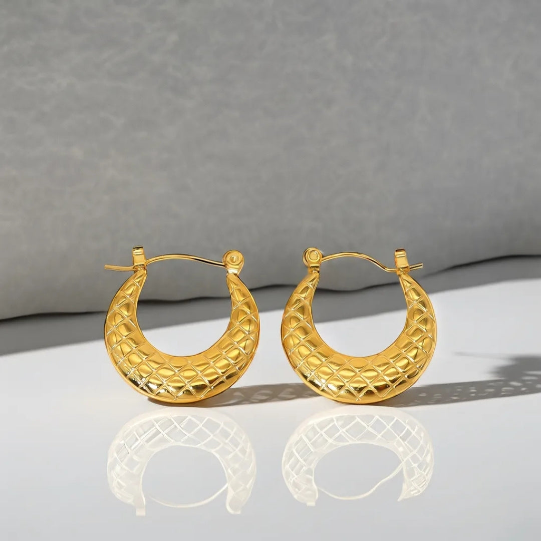 Blind Date Hoop Earrings