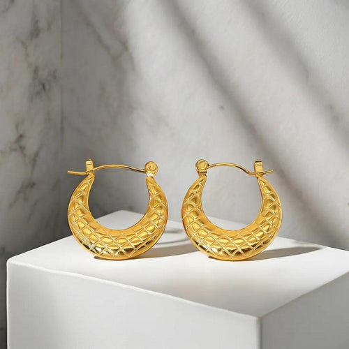 Spark Date Hoops Earring