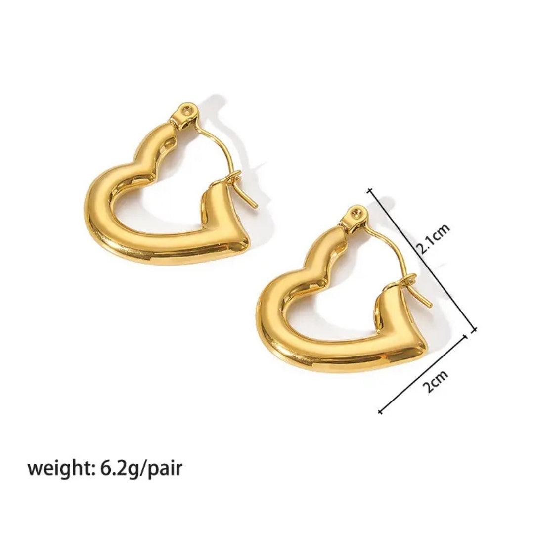 Eternal Love Hoops Earrings