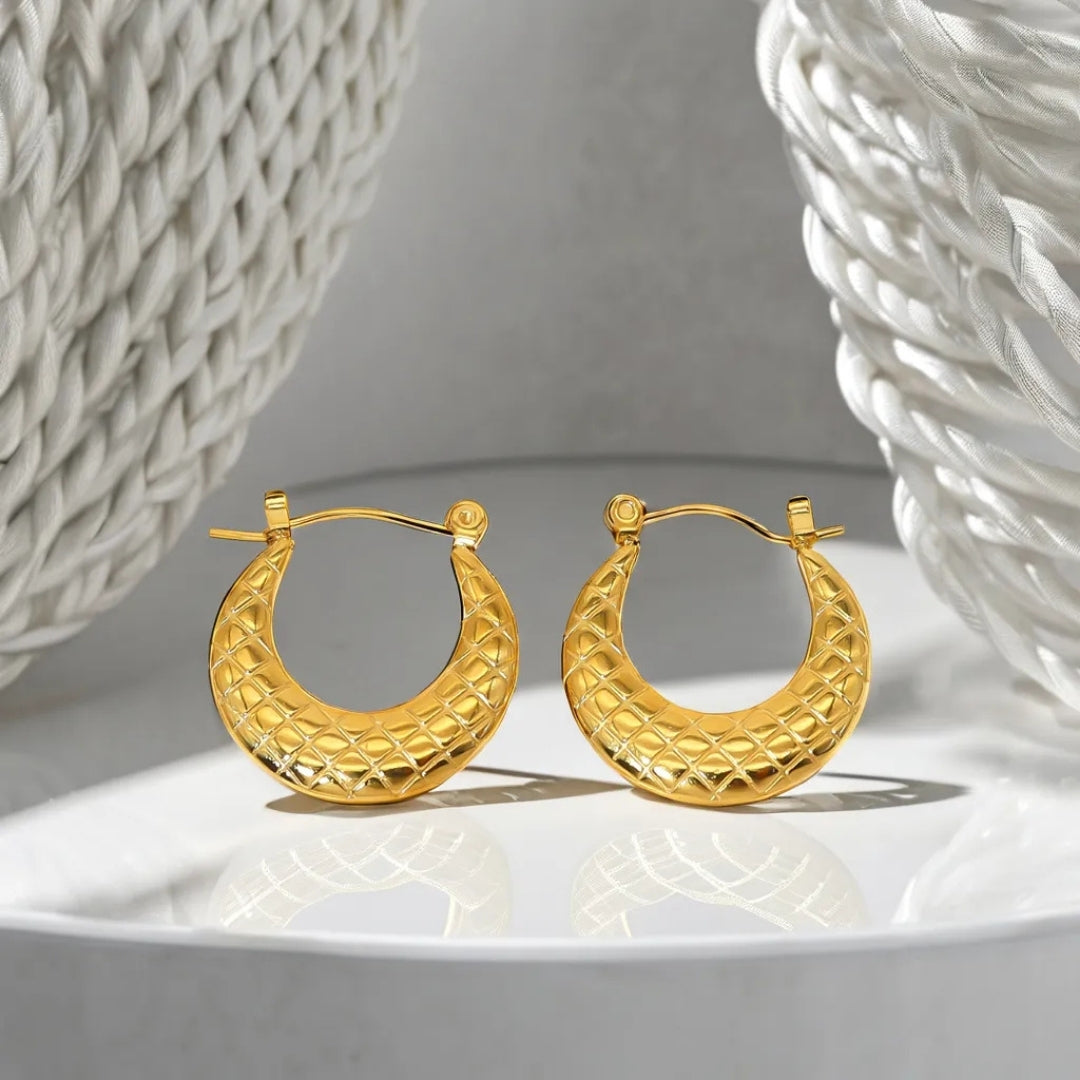 Blind Date Hoop Earrings