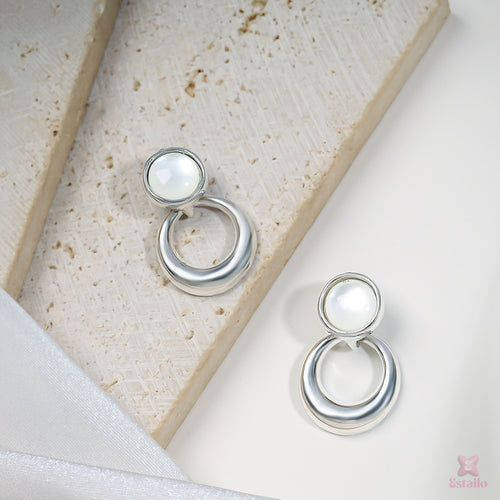 Lunar Halo Earrings