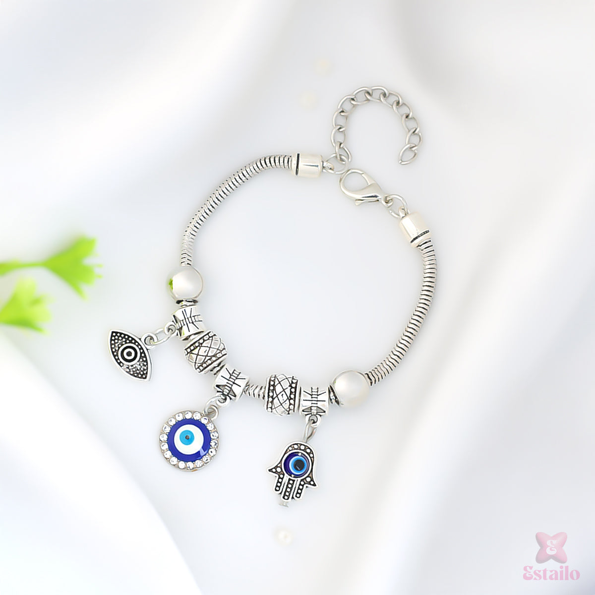 Hamsa Evil Eye Bracelet