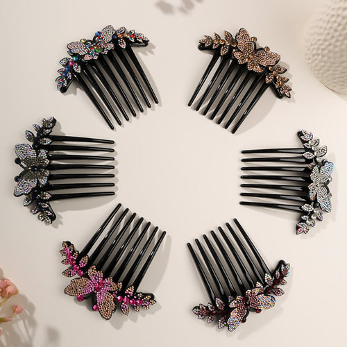 Rhinestone Butterfly Hair Clips (pack of 1)