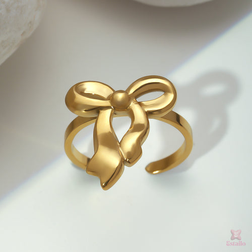 Elegant Bow Ring