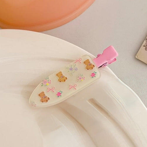 Teddy Blossom Clip