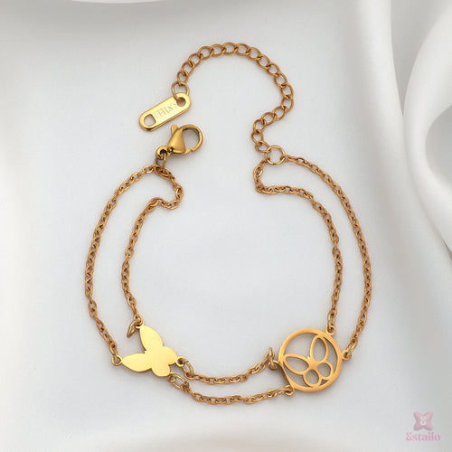Glow Loop Butterfly Bracelet