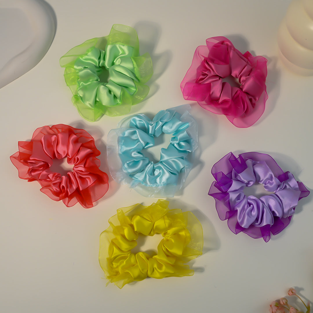 Glam Glitter Shinning Scrunchies (pack of 2)