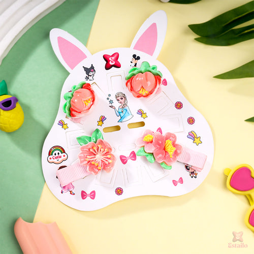 Floral  Kids Hair Accessories