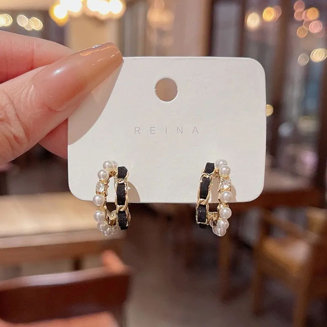 Bling Blogger Hoops Earring