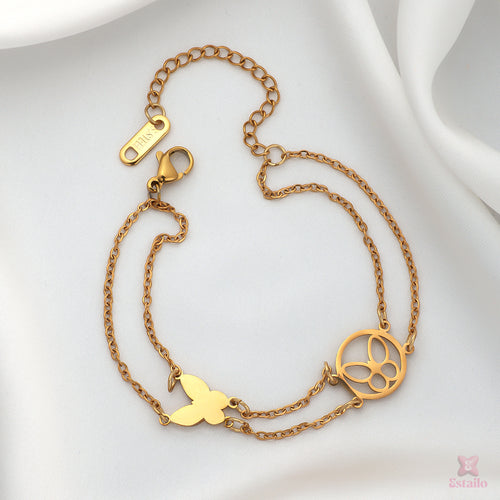 Glow Loop Butterfly Bracelet