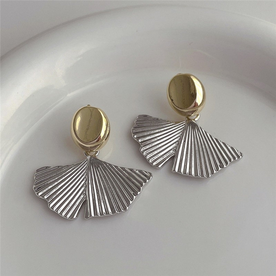 Elemental Ginkgo Drops Earrings