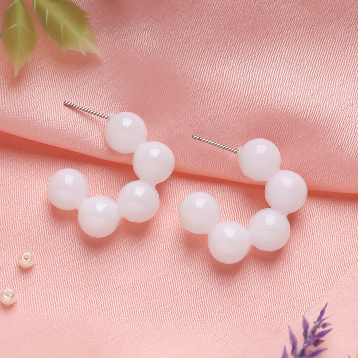 Bubble Pearl Studs Earrings