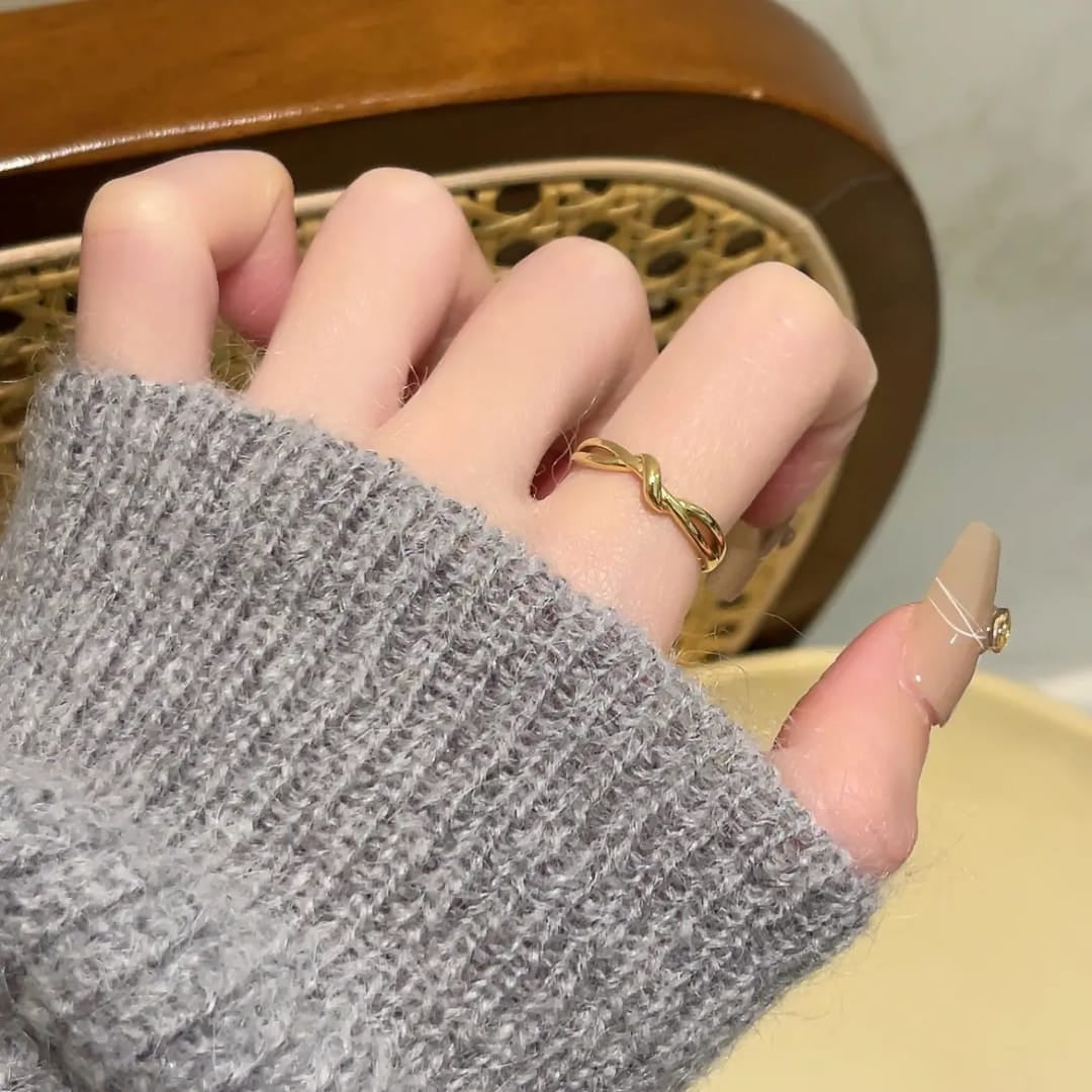 Gilded Knot Ring