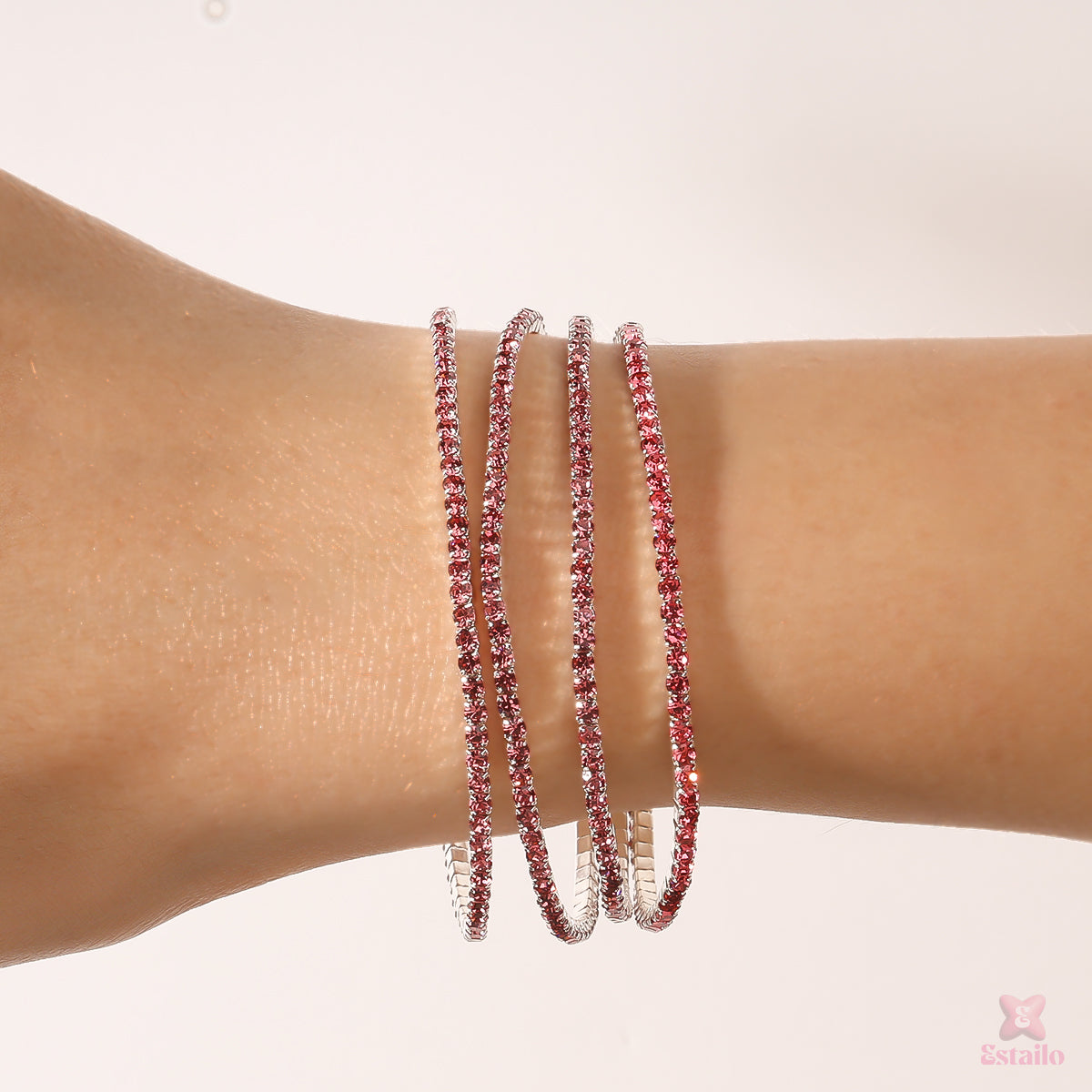 Wine Charm Stretchable Bracelet