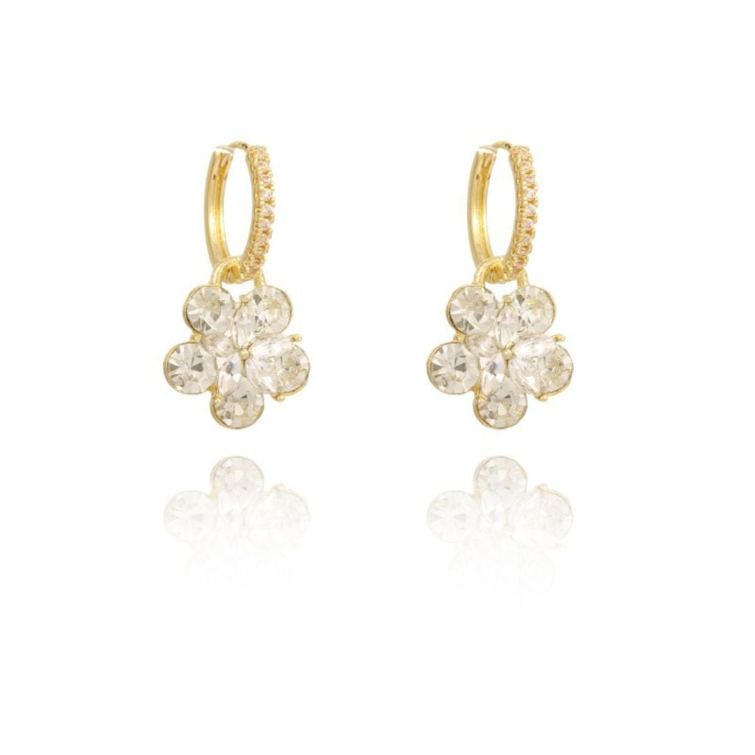 Ethereal Floral Drops Earrings