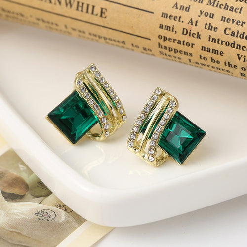 Emerald Allure Earrings