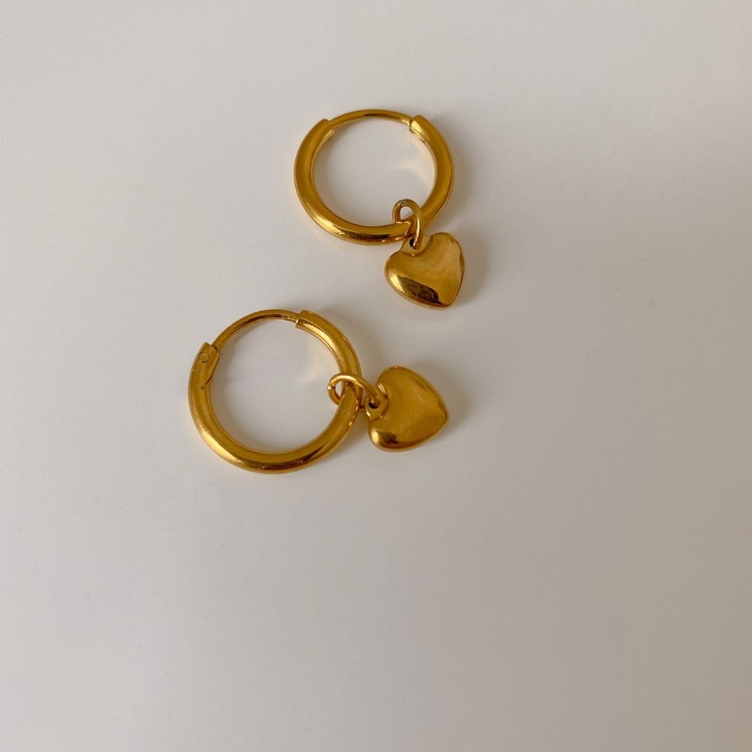 Gilded Muse Hoops Earrings