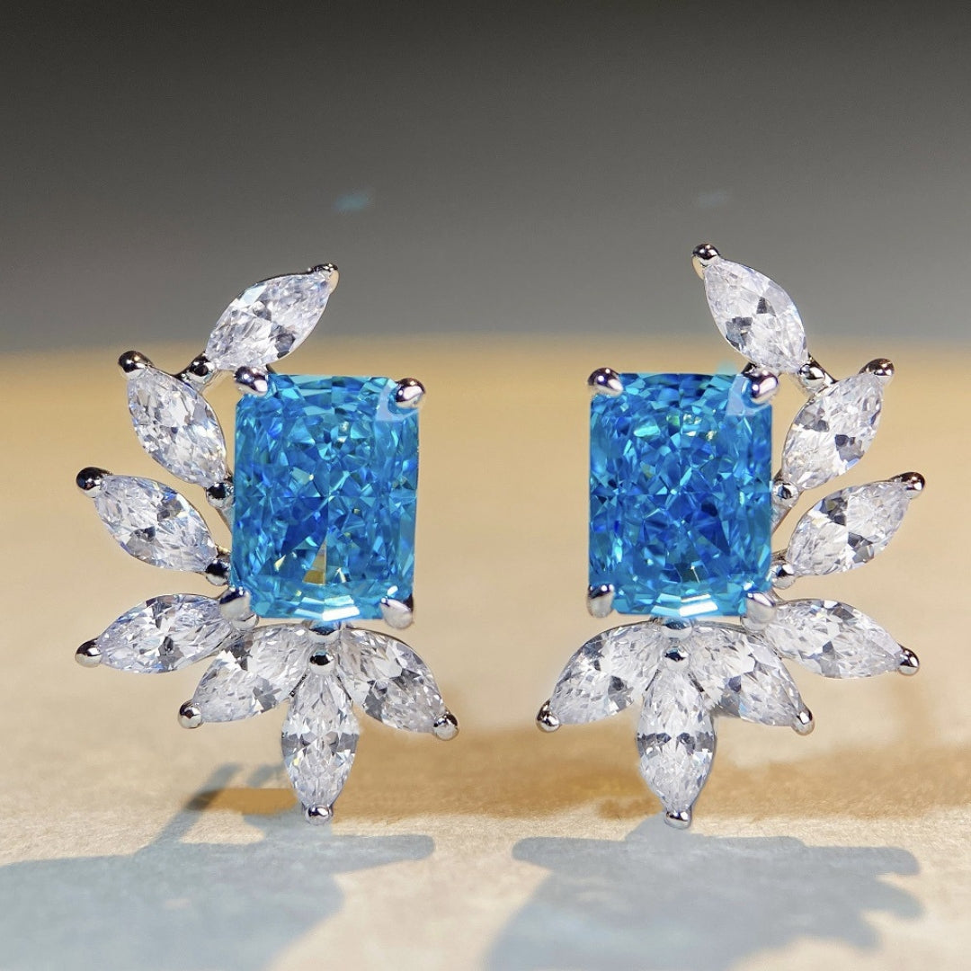 Blue Radiance Earrings
