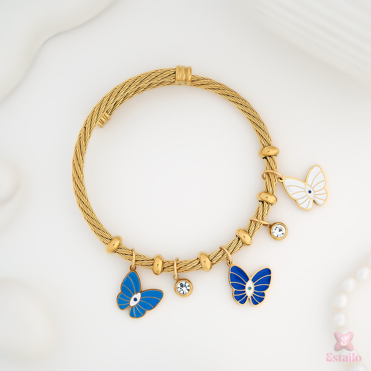 Butterfly Bliss Statement Bracelet