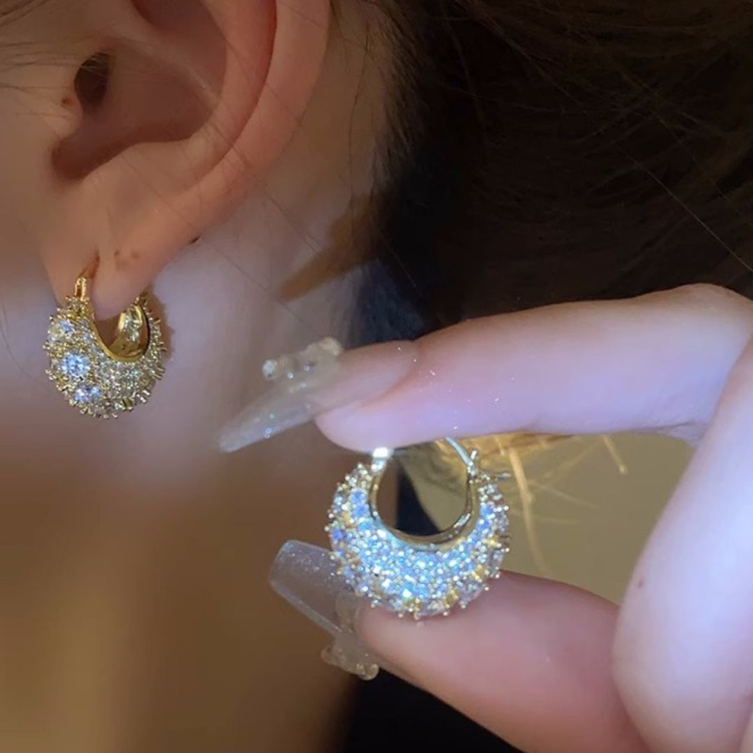 Stella Sparkle Hoops Earrings