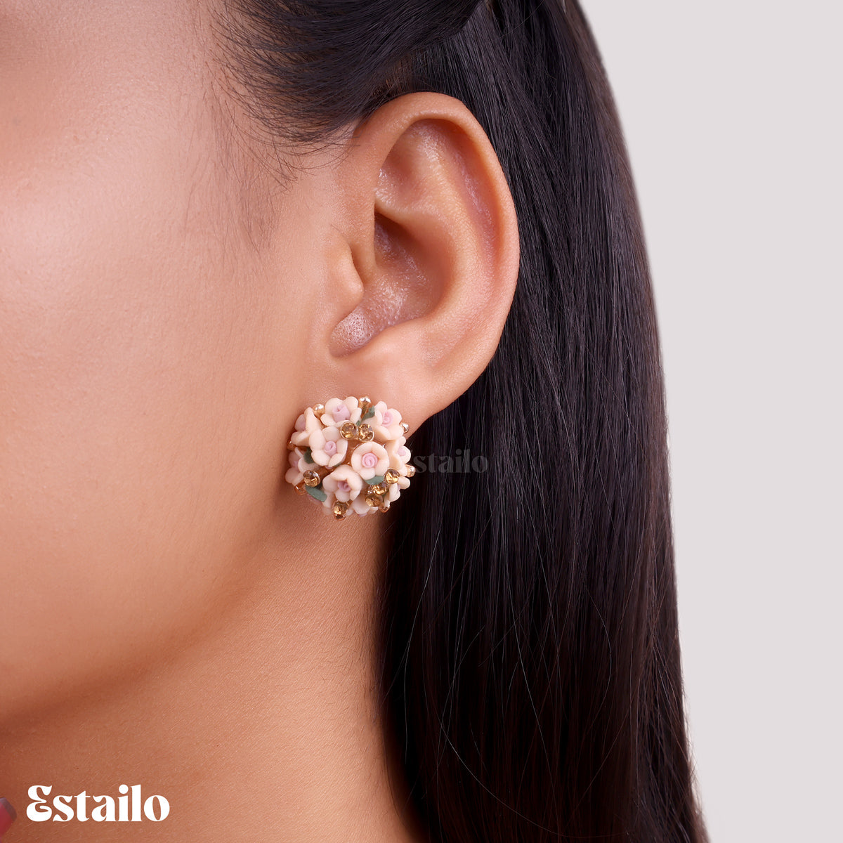 Meadow Floral Studs Earring