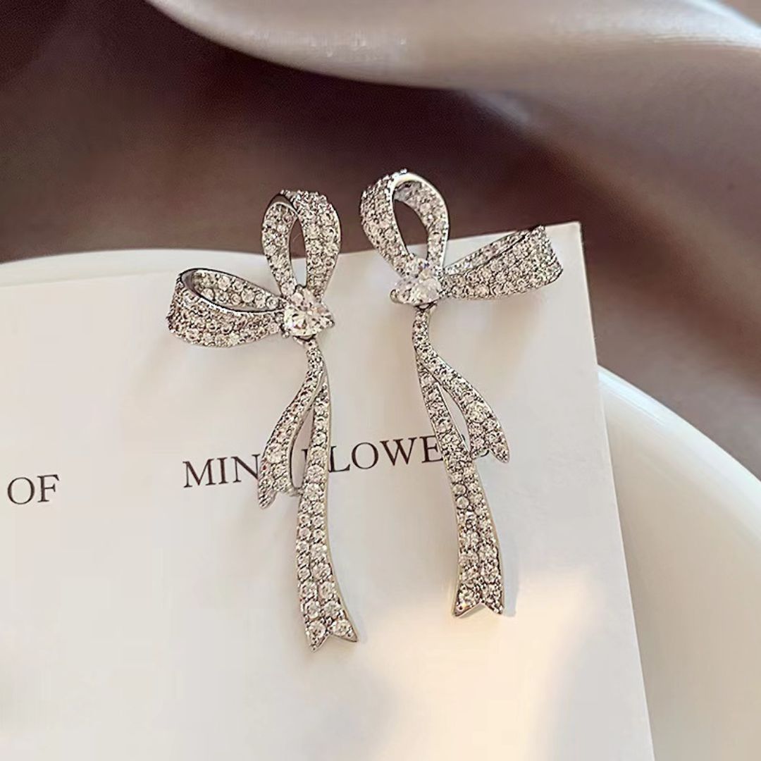 Couture Bow Drops Earrings