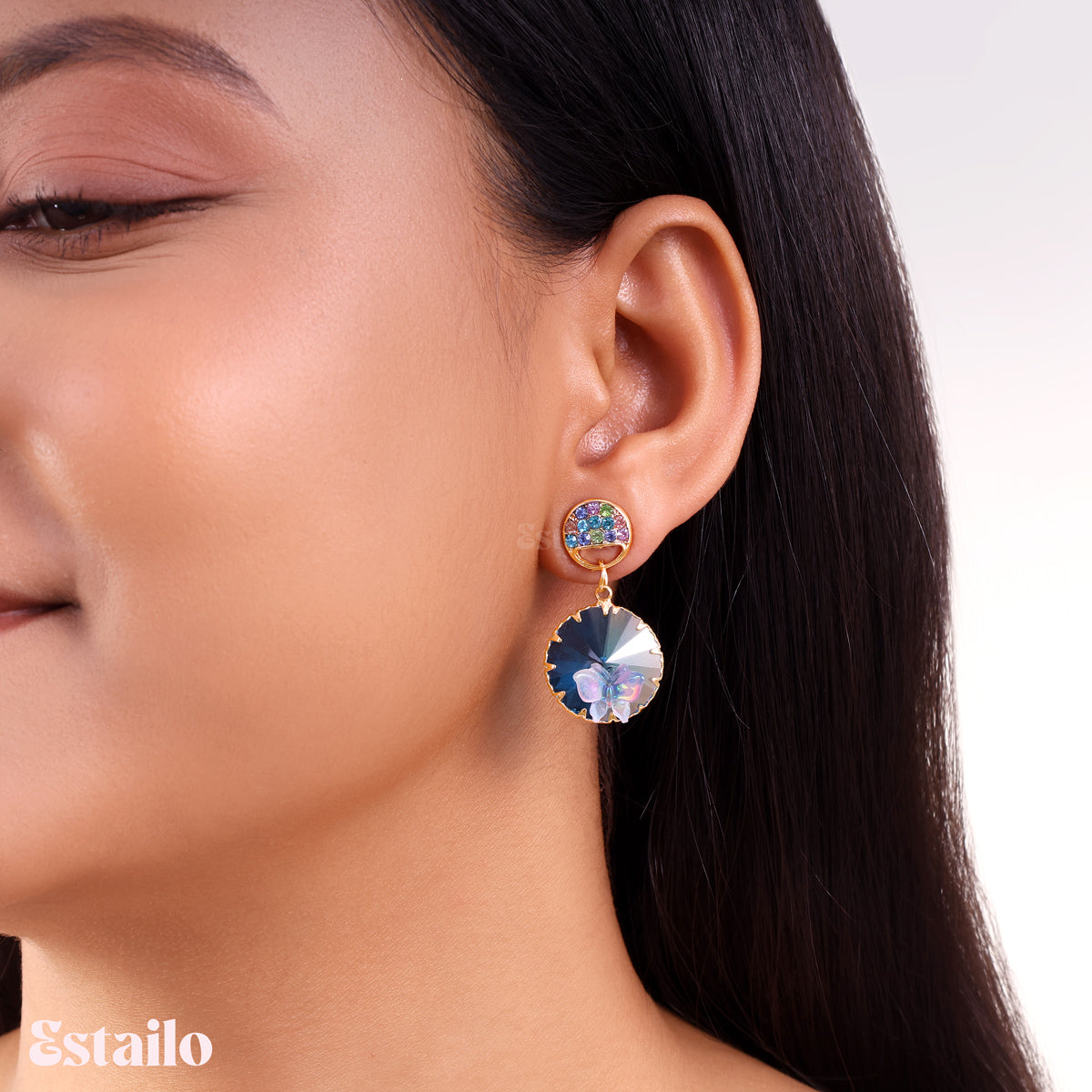 Celestial Chrysalis Drops Earring