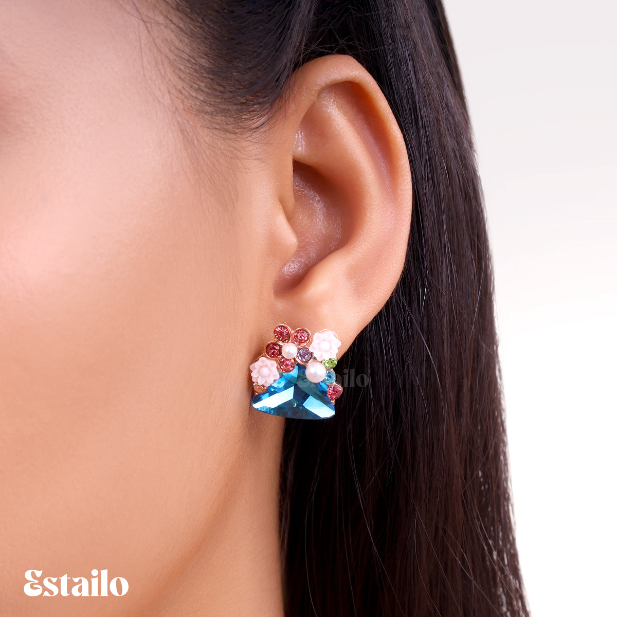 Twilight Tiara Studs Earring