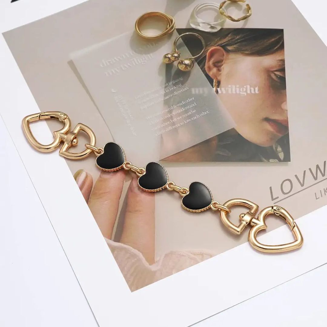 Midnight Hearts Link Charm