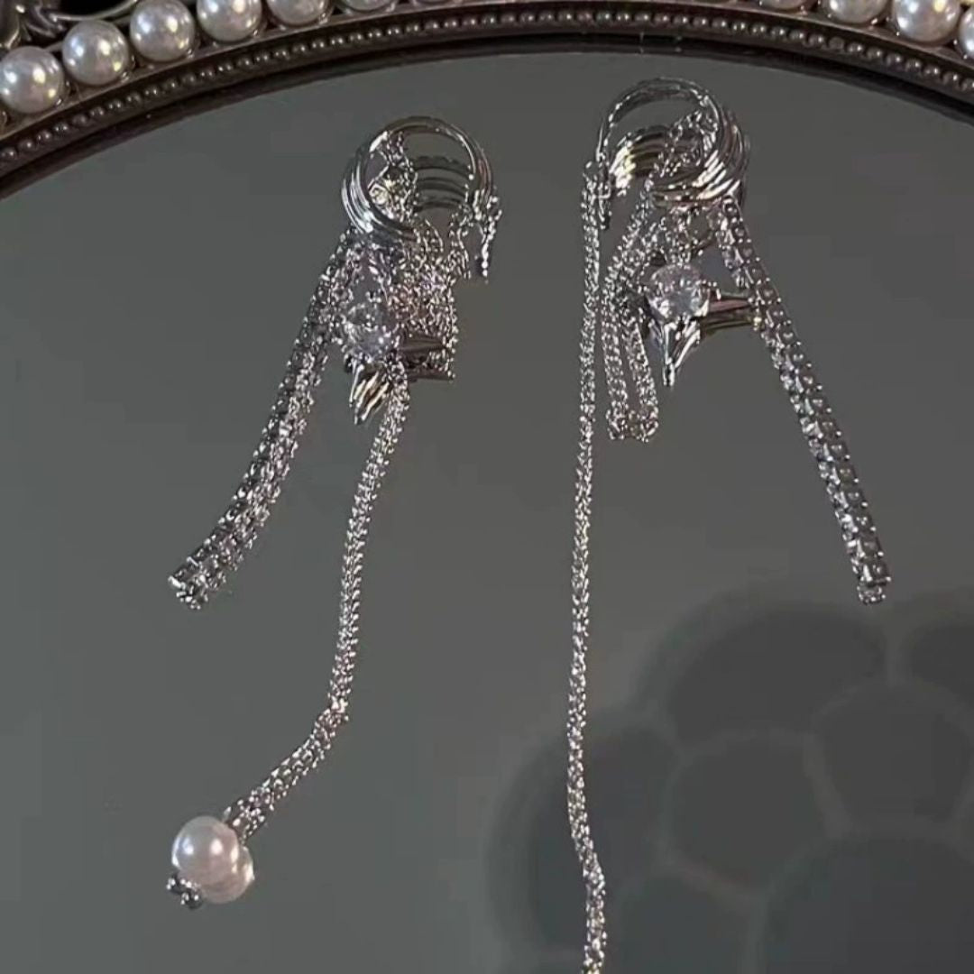 Dazzling Drape Earrings