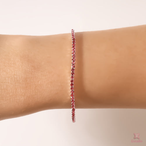 Pink Prism Stretchable Bracelet