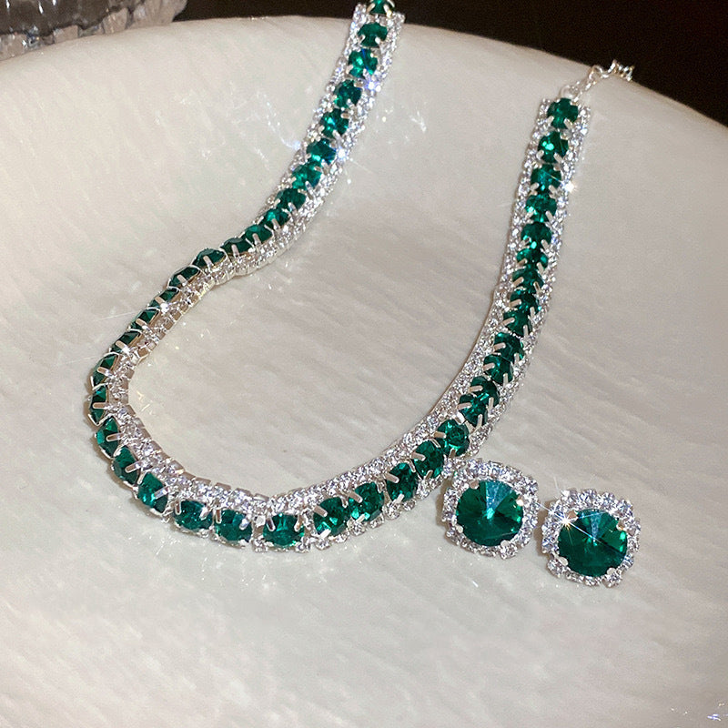 Green Majesty Necklace Combo