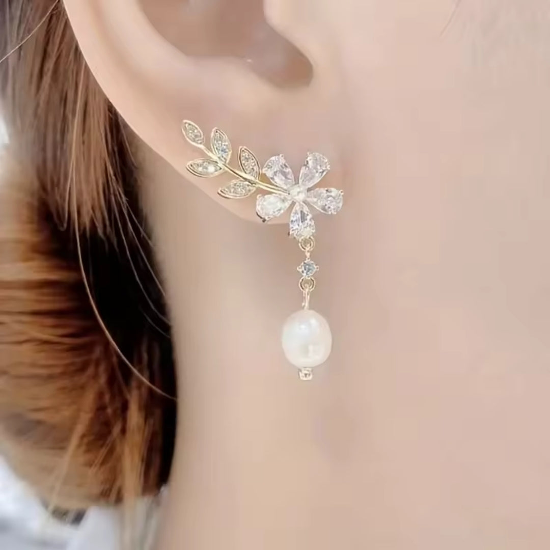 Don't Leaf Me Statement Earrings