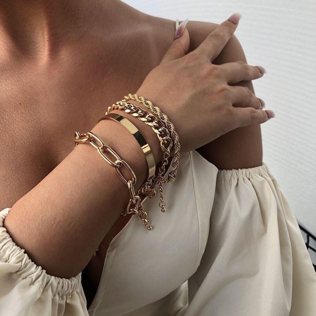 Street Luxora Layers Stack Bracelet