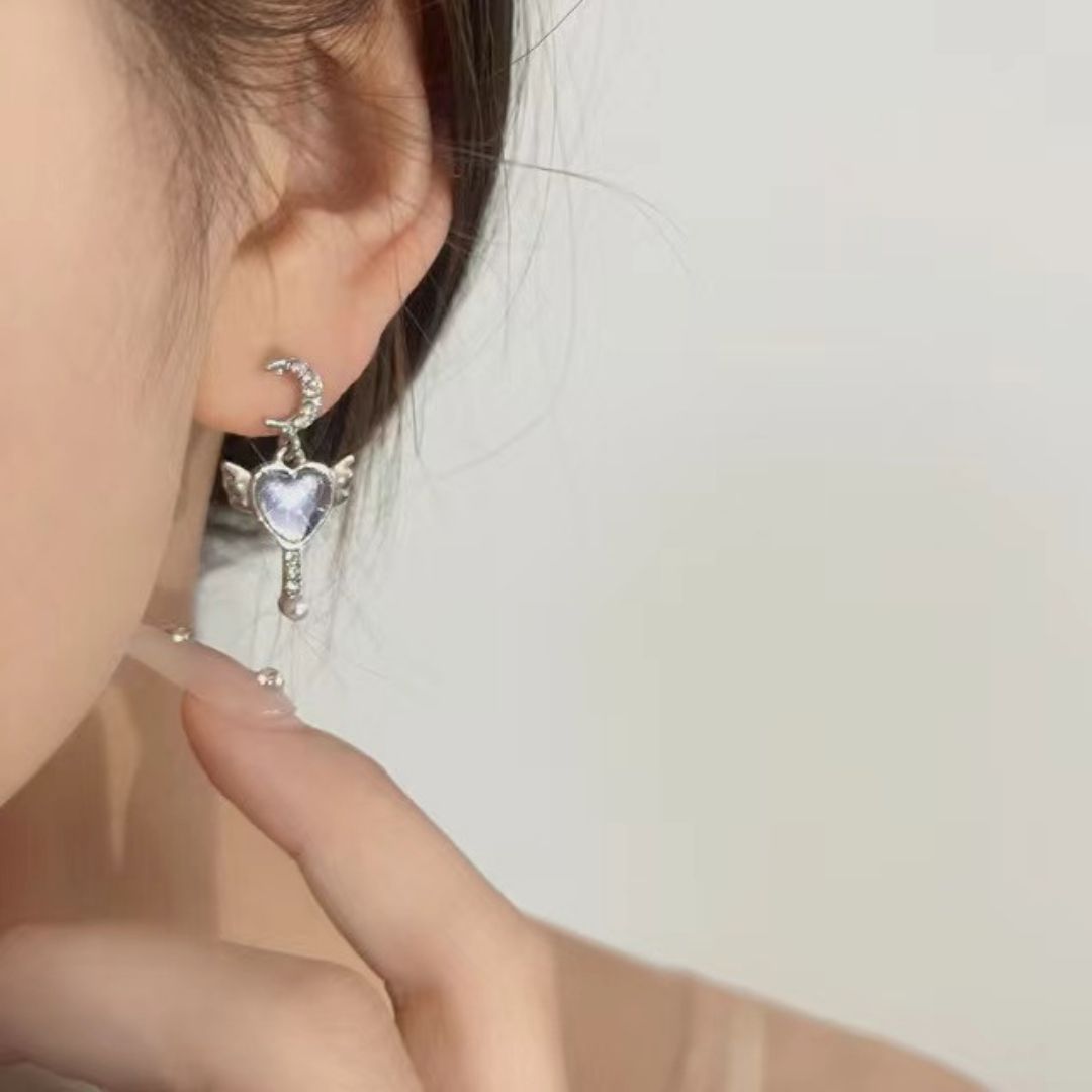 Blue Angel Potion Drops Earrings