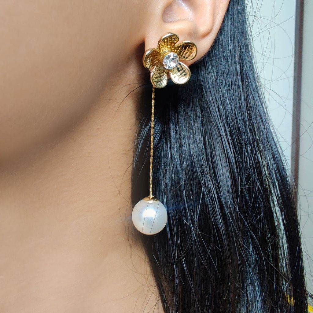 Floral Fantasy Drops Earrings