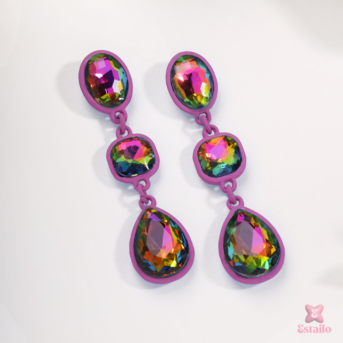 Enchanted Crystal Drops Earring