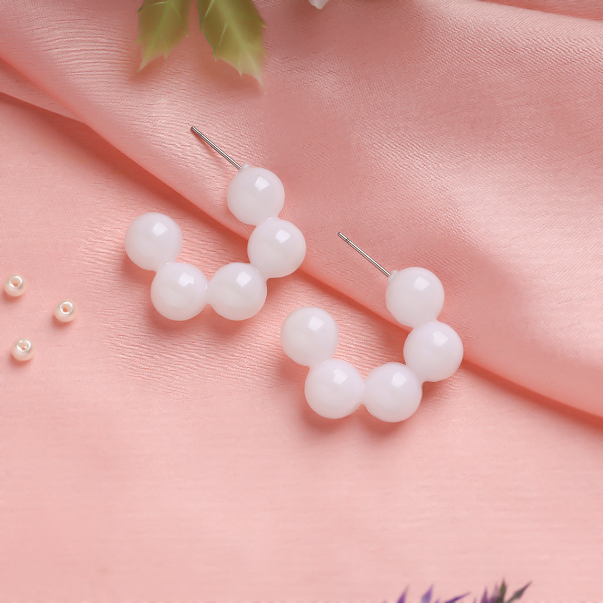 Bubble Pearl Studs Earrings