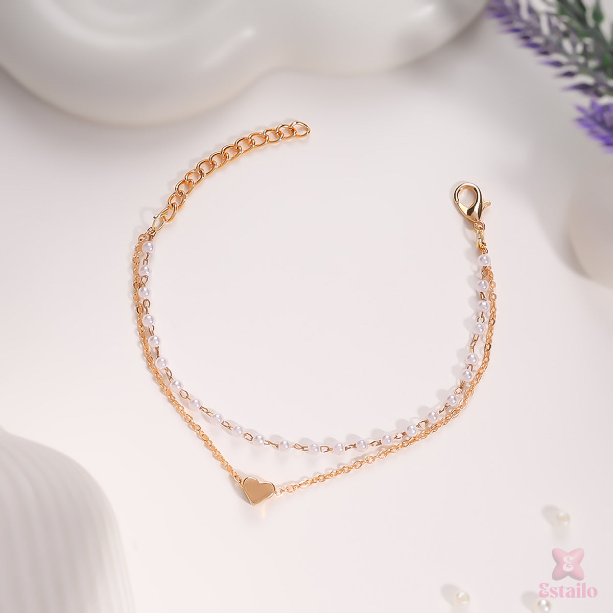 Pearl Embrace Love Bracelet