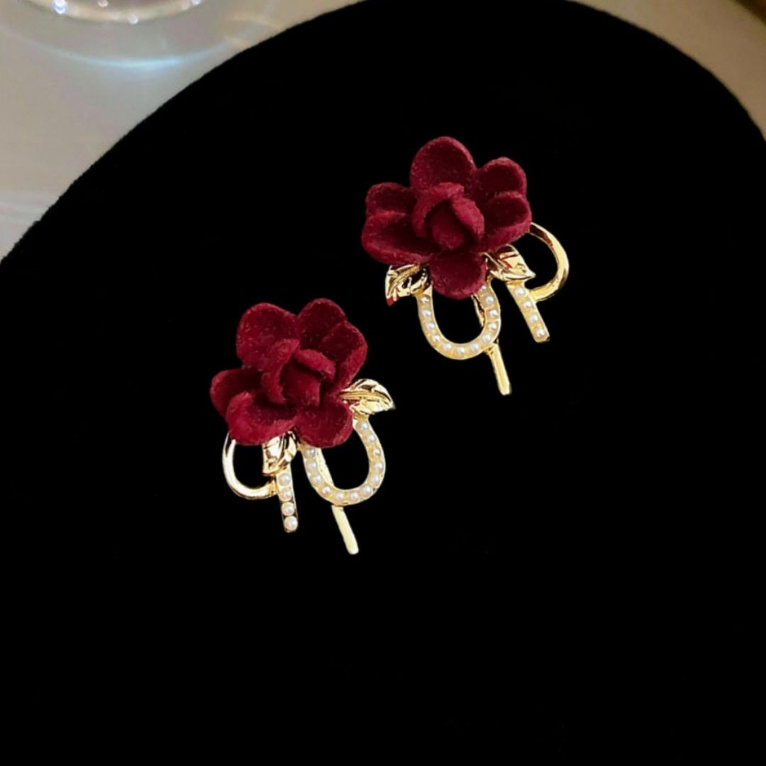 Velvet Rose Gazebos Earrings