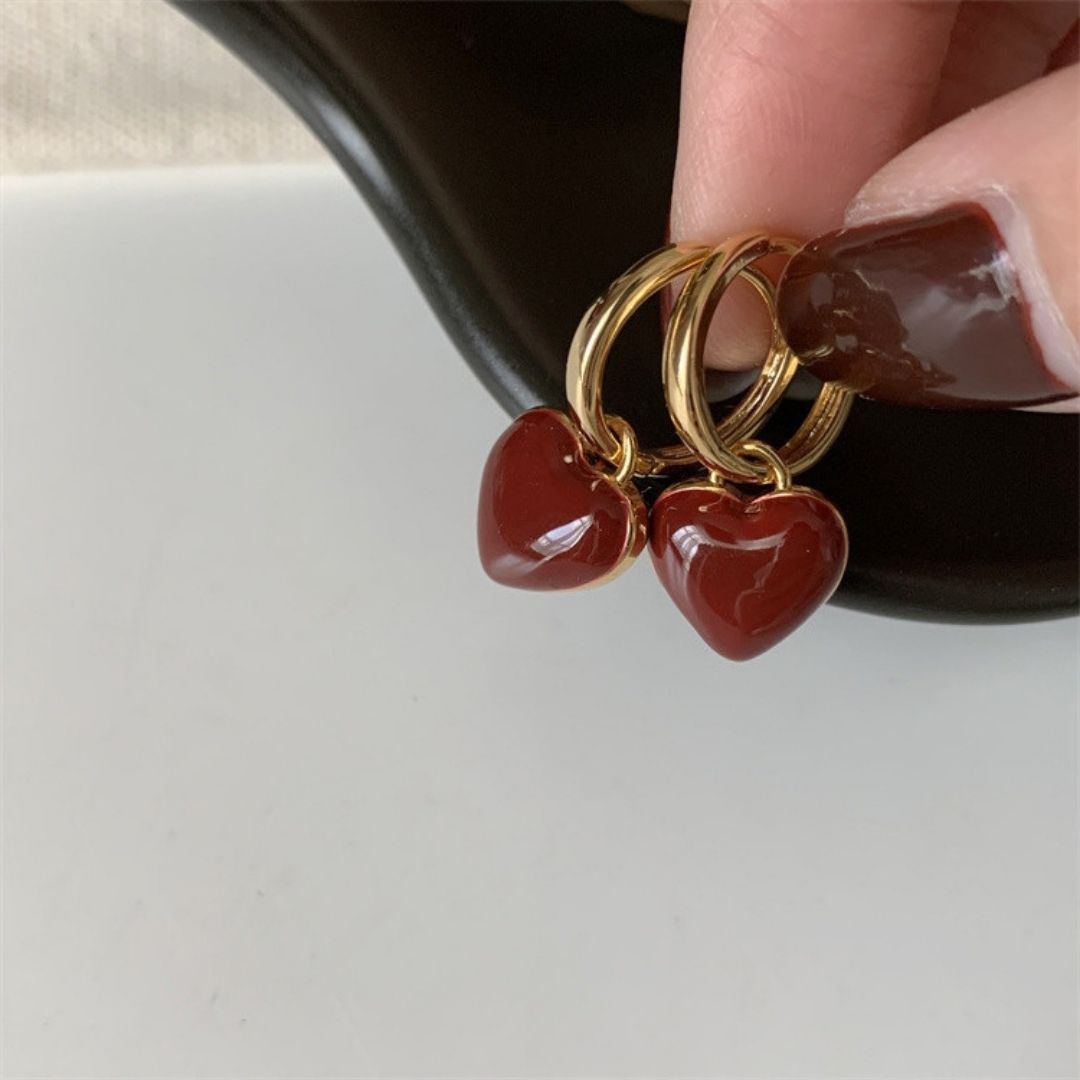 Scarlet Secret Drops Earrings